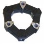 RUBBER COUPLING 028AS (4-bolt) Муфта гидронасоса